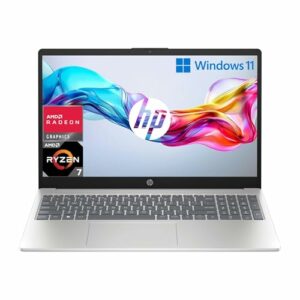 HP Laptop 15-fc0009sl Ryzen 7, 16GB, 512GB SSD - Argento