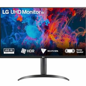 LG 32UR550K Monitor 32" 4K UHD HDR10 DCI-P3 90% con Speaker