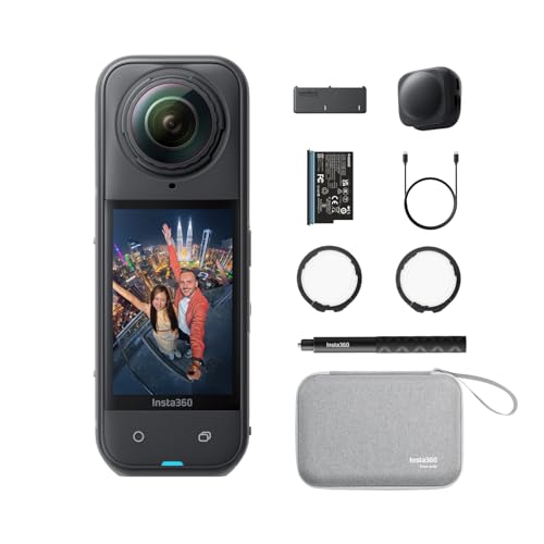Insta360 X5 Action Cam 360° 8K Pack Essential