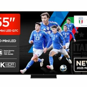 TCL 55Q7C TV 55" QLED 4K Mini-LED HDR 144Hz Android TV - 2025