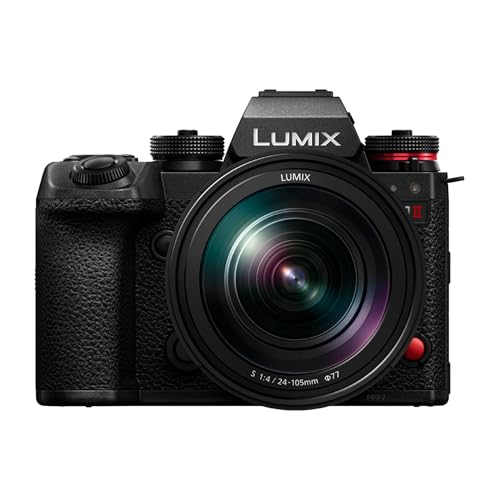 Panasonic Lumix S1II Full Frame 4K 120p, 24MP, 24-105mm F4 - Nero