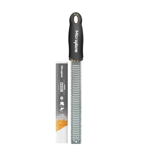 Microplane Zester Lama Fine - Nero Made in USA