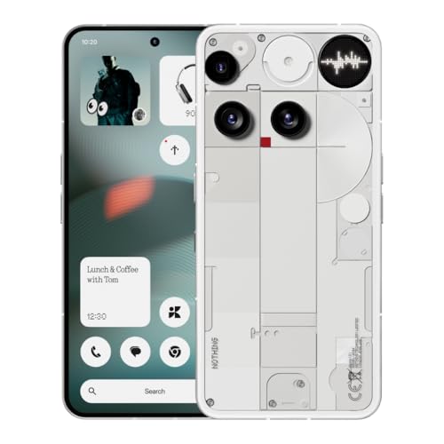 Nothing Phone (3) 256GB, AMOLED 6.67", 5G, 50MP x3 - Bianco