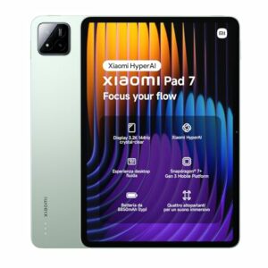 Xiaomi Pad 7 11.2" 8+128GB 8850mAh Turbo 45W - Verde