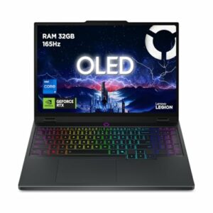 Lenovo Legion 5, 15" OLED 165Hz, i7-14700HX, 32+1TB, RTX 5070 - Eclipse Black