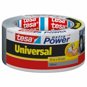 tesa extra Power Universal Nastro Adesivo 25m x 50mm - Grigio