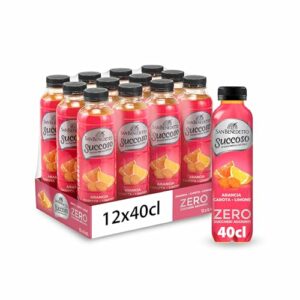San Benedetto Succoso Zero Arancia Carota Limone 12x400ml