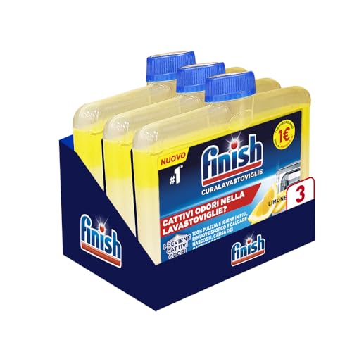 Finish Curalavastoviglie 3x250ml - Limone