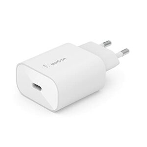 Belkin BoostCharge Caricatore USB-C 25W PPS PD 3.0 - Bianco