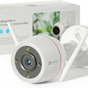 EZVIZ Telecamera WiFi Esterno 3MP 2K Visione Notturna Colori