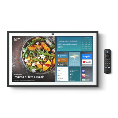 Amazon Echo Show 21 Smart Display HD 21" con Fire TV e Alexa - Nero