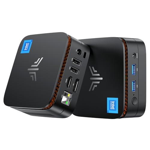 NiPoGi E1 Mini PC N150 16GB RAM 512GB SSD, 4K