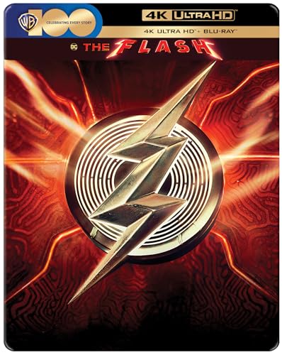 The Flash Steelbook [4K Ultra HD + Blu-Ray] [2023]