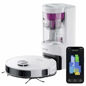 EUREKA NERE10s Robot Aspirapolvere Lavapavimenti