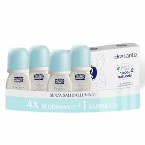 Neutro Roberts Deodorante Roll-On Fresco Classico 48h 4x50ml