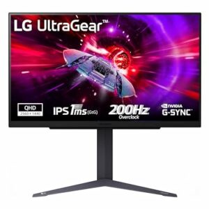 LG UltraGear 27GS75Q Monitor Gaming 27" QHD 200Hz 1ms IPS - Nero