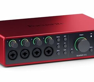 Focusrite Scarlett 18i16 (4ᵃgen) - interfaccia audio professionale ad alta fedeltà