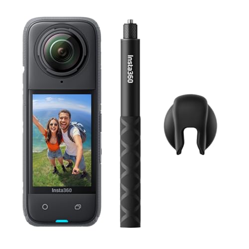 Insta360 X4 Starter Pack 8K 360° con Selfie Stick Invisibile