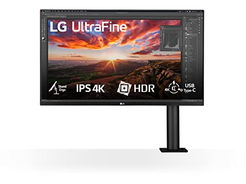 LG 32UN880K Monitor 32" 4K UHD Ergo, HDR, USB-C - Nero