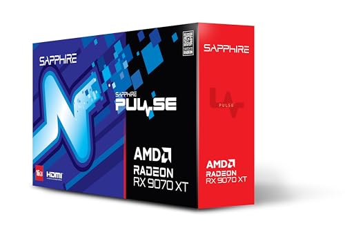 Sapphire PULSE RX 9070 XT 16GB GDDR6 HDMI/DP - Gaming