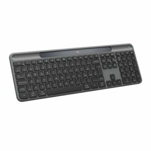 Logitech Signature Slim Solar+ Tastiera Wireless Solare Bluetooth - Grafite