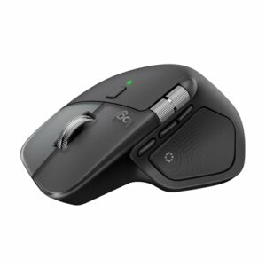 Logitech MX Master 4 per Mac, mouse Bluetooth USB-C - Nero siderale