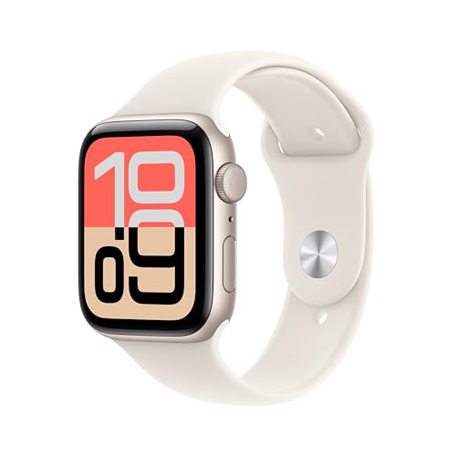 Apple Watch SE 3 GPS 44mm Alluminio Galassia - Cinturino S/M