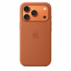 Apple Custodia MagSafe silicone per iPhone 17 Pro - Terracotta