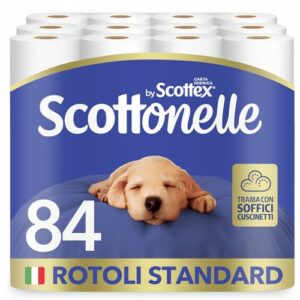 Scottonelle Carta Igienica Morbida e Resistente 84 Rotoli