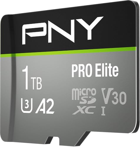 PNY Scheda di memoria microSDXC PRO Elite 1TB + Adattatore SD