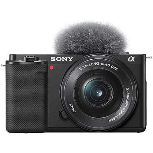 Sony Alpha ZV-E10 - Kit Vlog Camera con Obiettivo 16-50mm