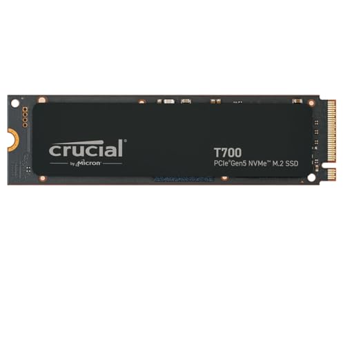 Crucial T700 SSD 4TB PCIe 5.0 M.2 12400MB/s
