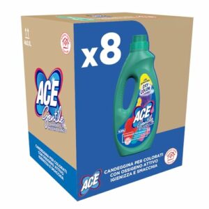 ACE Gentile Candeggina Delicata Lavanda e Muschio Bianco 8x0,95L