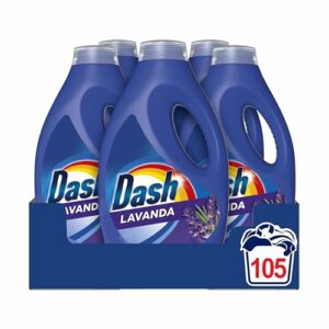 Dash Detersivo Liquido Lavatrice 105 Lavaggi - 5 confezioni Lavanda