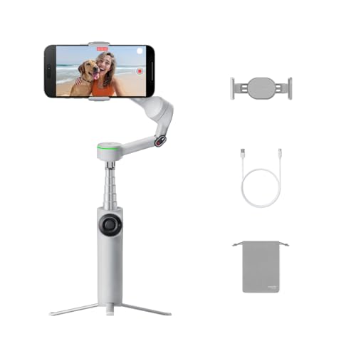 Insta360 Flow 2 Pro Gimbal Smartphone AI - Grigio