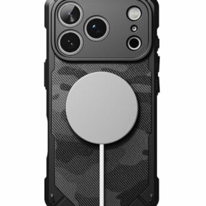 Ringke Rugged Gear Custodia magnetica antiurto per iPhone 17 Pro Max - Camo Black