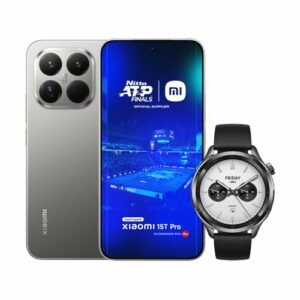 Xiaomi 15T Pro 12+512GB 6,83" Leica 5x Titanio + Watch S4 Nero