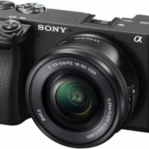 Sony Alpha a6400 + 16-50mm - Fotocamera Mirrorless APS-C 24.2MP, Video 4K HDR
