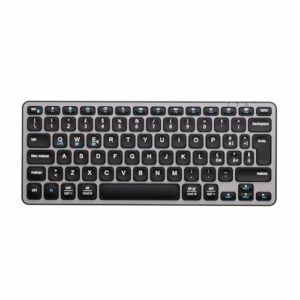 iClever Tastiera Bluetooth DK02 Mac/Win USB-C Dual Mode - Grigio