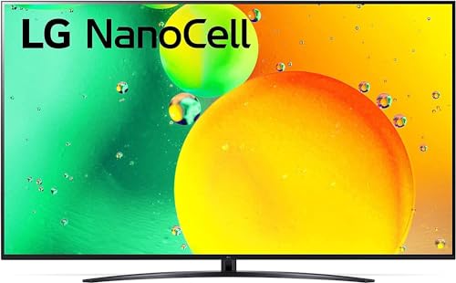 LG NanoCell 65NANO766QA Smart TV 4K 65", α5 Gen5, webOS 22
