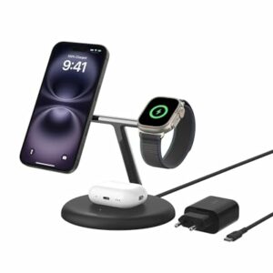 Belkin Supporto di ricarica wireless magnetica 3 in 1