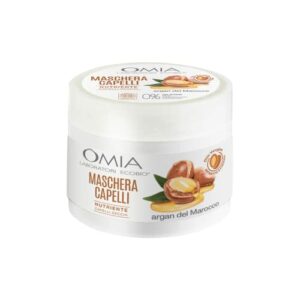 Omia Maschera Capelli Argan 250ml Eco Bio Senza Siliconi