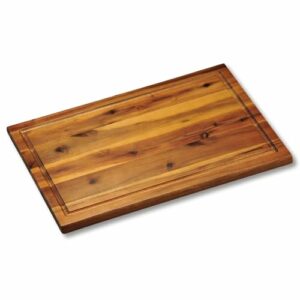 Kesper 28181 - Tagliere Acacia, 40 x 26 x 1,5 cm, Colore: Marrone