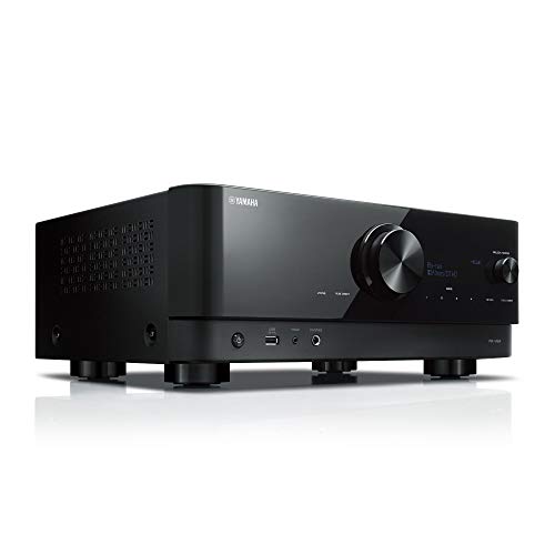Yamaha RX-V6A Sintoamplificatore AV 7.2CH, Dolby Atmos, Gaming, Wi-Fi, Nero