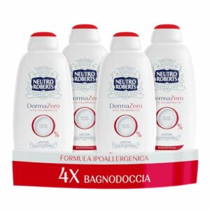 Neutro Roberts Bagnoschiuma Dermazero 4x600 ml