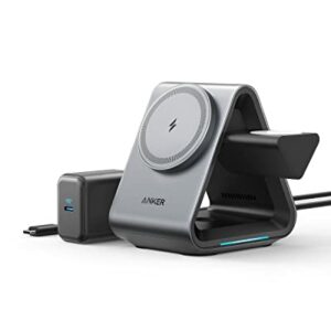 Anker 737 MagGo Caricatore MagSafe 3 in 1 15W con PSU 30W USB-C