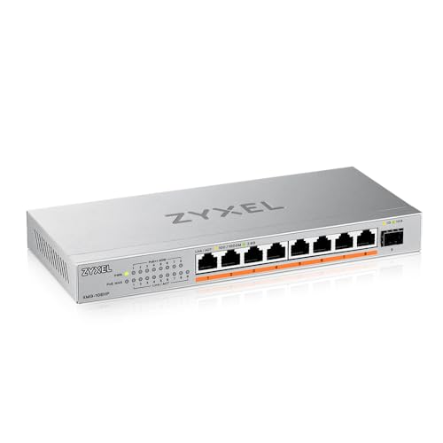 Zyxel XMG-108HP Switch 8 Porte PoE++ 2.5G e 10G SFP+
