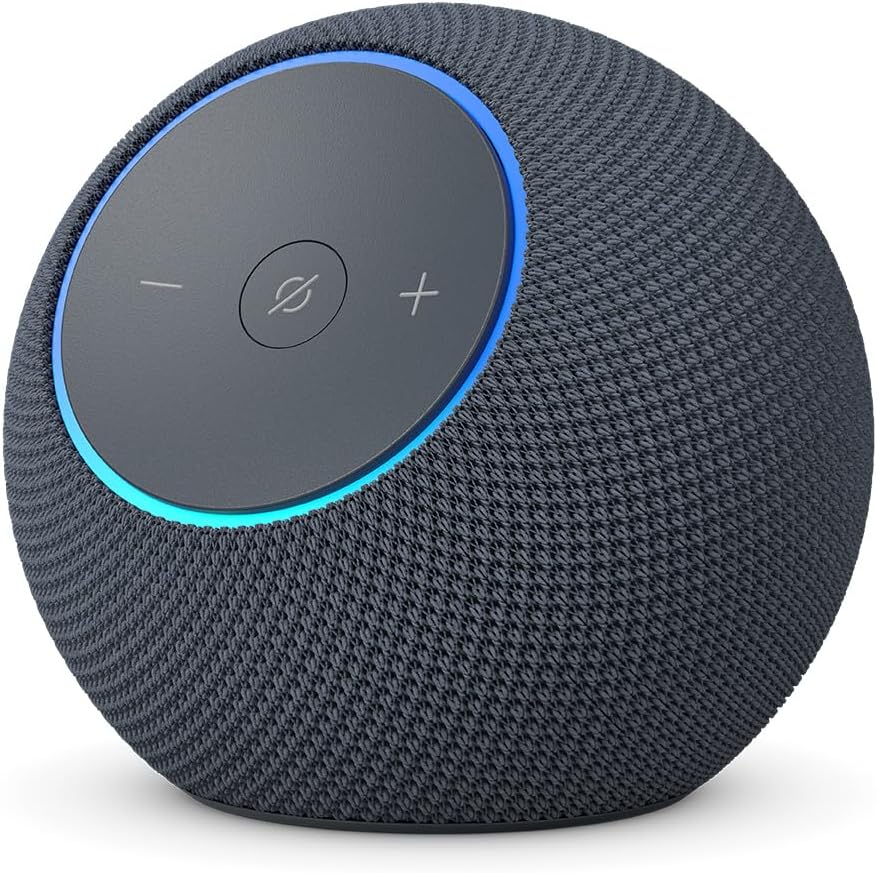 Amazon Echo Dot Max, speaker Alexa con audio avvolgente e Hub - Grafite