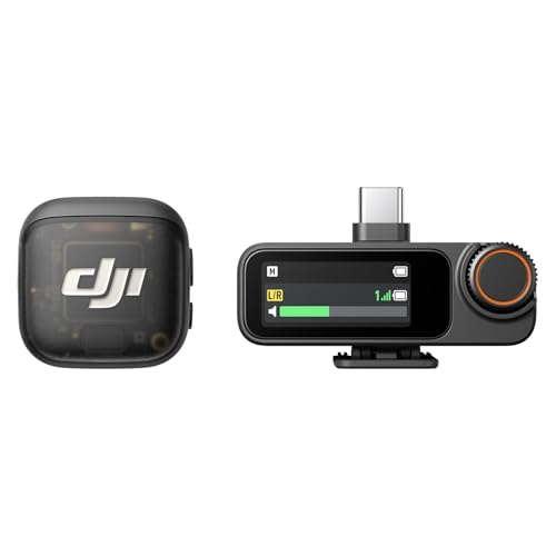 DJI Mic 3 Wireless Lavalier Kit (1TX+1RX) iPhone/Android/Camera