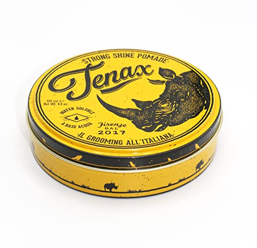 Tenax Strong Shine Pomade 125ml - Cera per Capelli Uomo